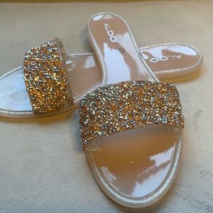 Aldo ladies sparkle sandals